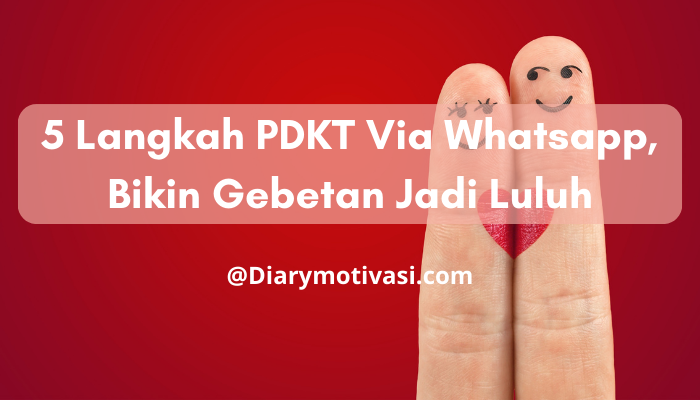 Cara PDKT lewat chat